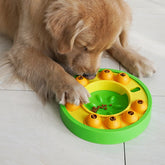 Dog Pets Puzzle Toys Slow Feeder – Interactive Food Dispenser, NonSlip Bowl, Increase Puppy IQ, Training Game | Pet Dogs Supplies