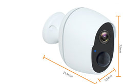 1080p Wireless Security Camera – Smart HD Surveillance, Easy Setup, Total Peace of Min