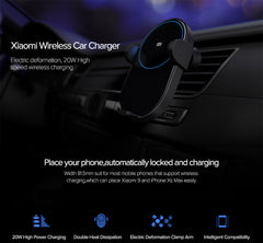 Suitable For Xiaomi – 20W Wireless Car Charger & Power Bank | Fast Car Charging Solution