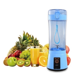 Wireless USB Rechargeable Portable Electric Fruit Juicer – Mini Multifunction Mixer & Summer Smoothie Blender Machine for Kitchen Supplies