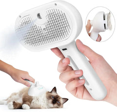 Pets Spray Hair Comb & Pet Hair Remover – Cleaning Brush, Cats Grooming, Dog Accessories Tools, Dematting Water Mist Humidifier Comb, Pet Supplies