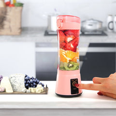 Wireless USB Rechargeable Portable Electric Fruit Juicer – Mini Multifunction Mixer & Summer Smoothie Blender Machine for Kitchen Supplies