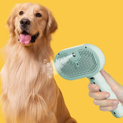Pets Spray Hair Comb & Pet Hair Remover – Cleaning Brush, Cats Grooming, Dog Accessories Tools, Dematting Water Mist Humidifier Comb, Pet Supplies