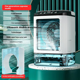 Dual Spray Cooling Air Cooler | New Style Desktop USB Electric Fan & Portable Air Conditioner for Quick Refrigeration