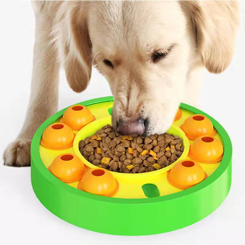 Dog Pets Puzzle Toys Slow Feeder – Interactive Food Dispenser, NonSlip Bowl, Increase Puppy IQ, Training Game | Pet Dogs Supplies