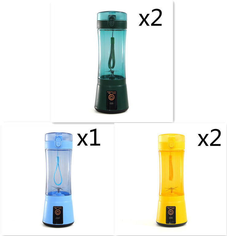 Wireless USB Rechargeable Portable Electric Fruit Juicer – Mini Multifunction Mixer & Summer Smoothie Blender Machine for Kitchen Supplies