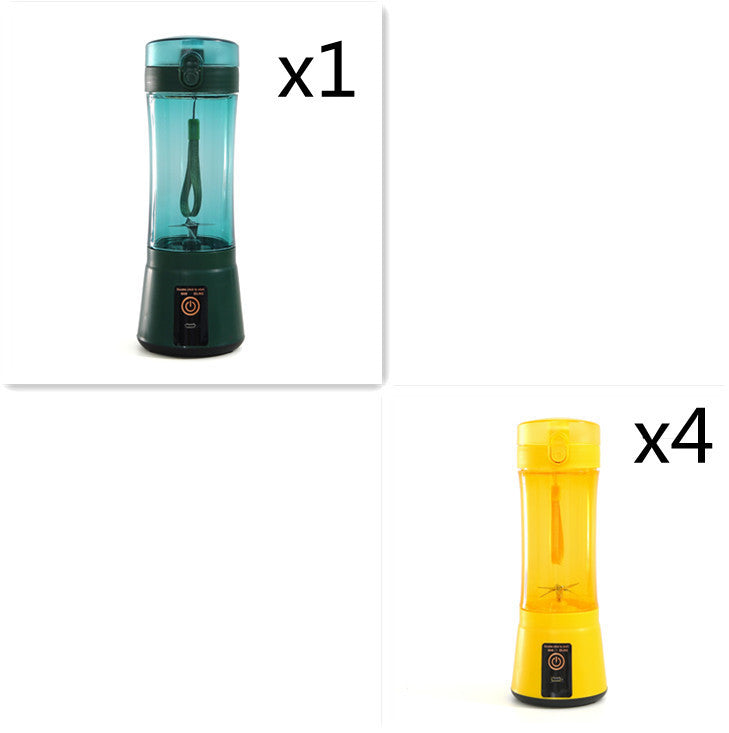 Wireless USB Rechargeable Portable Electric Fruit Juicer – Mini Multifunction Mixer & Summer Smoothie Blender Machine for Kitchen Supplies