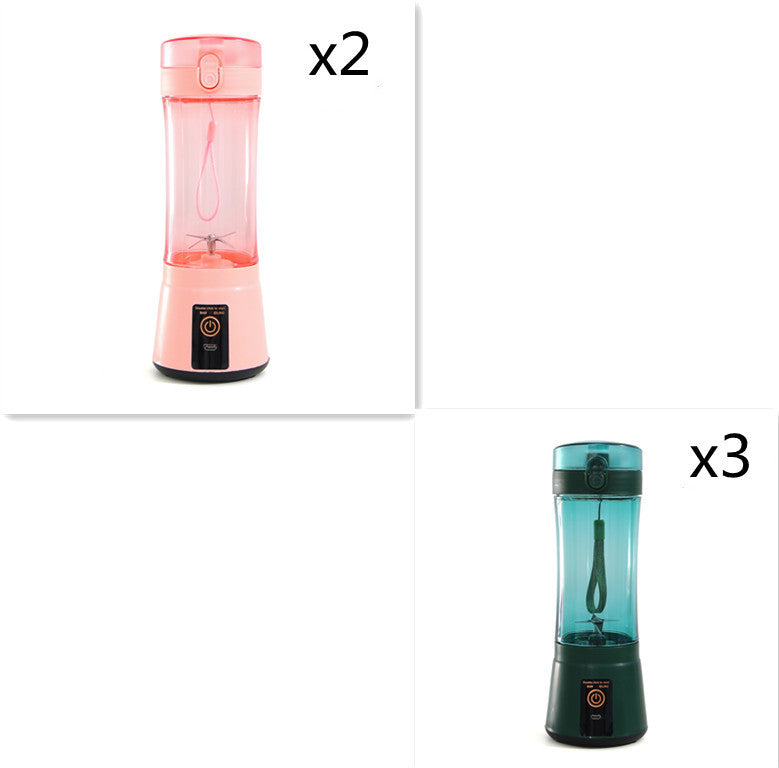 Wireless USB Rechargeable Portable Electric Fruit Juicer – Mini Multifunction Mixer & Summer Smoothie Blender Machine for Kitchen Supplies