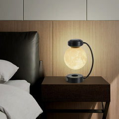 Wireless Magnetic Levitating 3D LED Moon Night Light – Rotating Floating Ball Lamp for Home, Office, Bookshop & School Decor