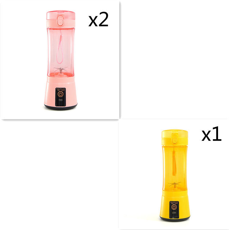 Wireless USB Rechargeable Portable Electric Fruit Juicer – Mini Multifunction Mixer & Summer Smoothie Blender Machine for Kitchen Supplies