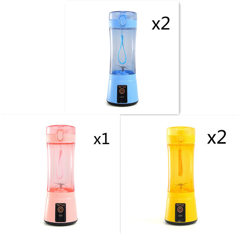 Wireless USB Rechargeable Portable Electric Fruit Juicer – Mini Multifunction Mixer & Summer Smoothie Blender Machine for Kitchen Supplies