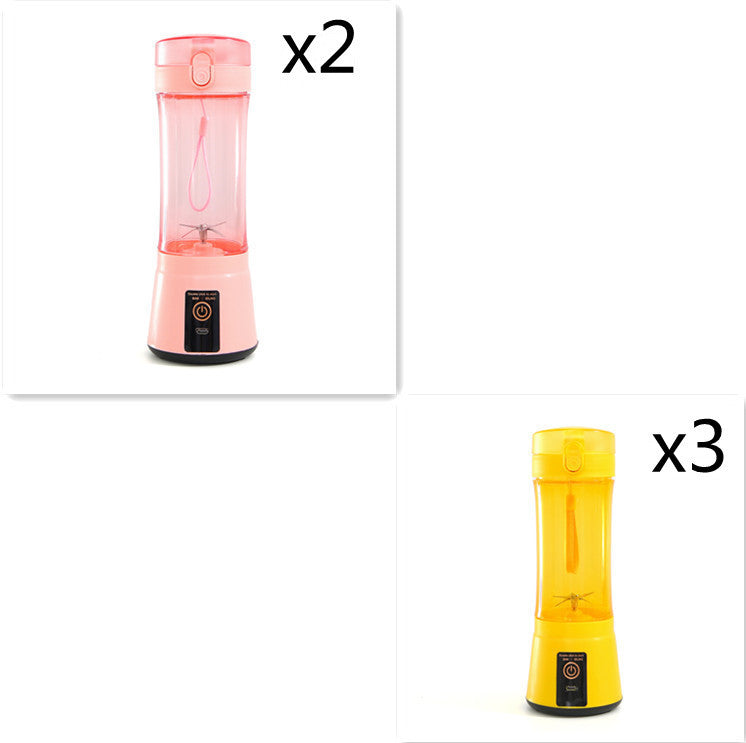 Wireless USB Rechargeable Portable Electric Fruit Juicer – Mini Multifunction Mixer & Summer Smoothie Blender Machine for Kitchen Supplies