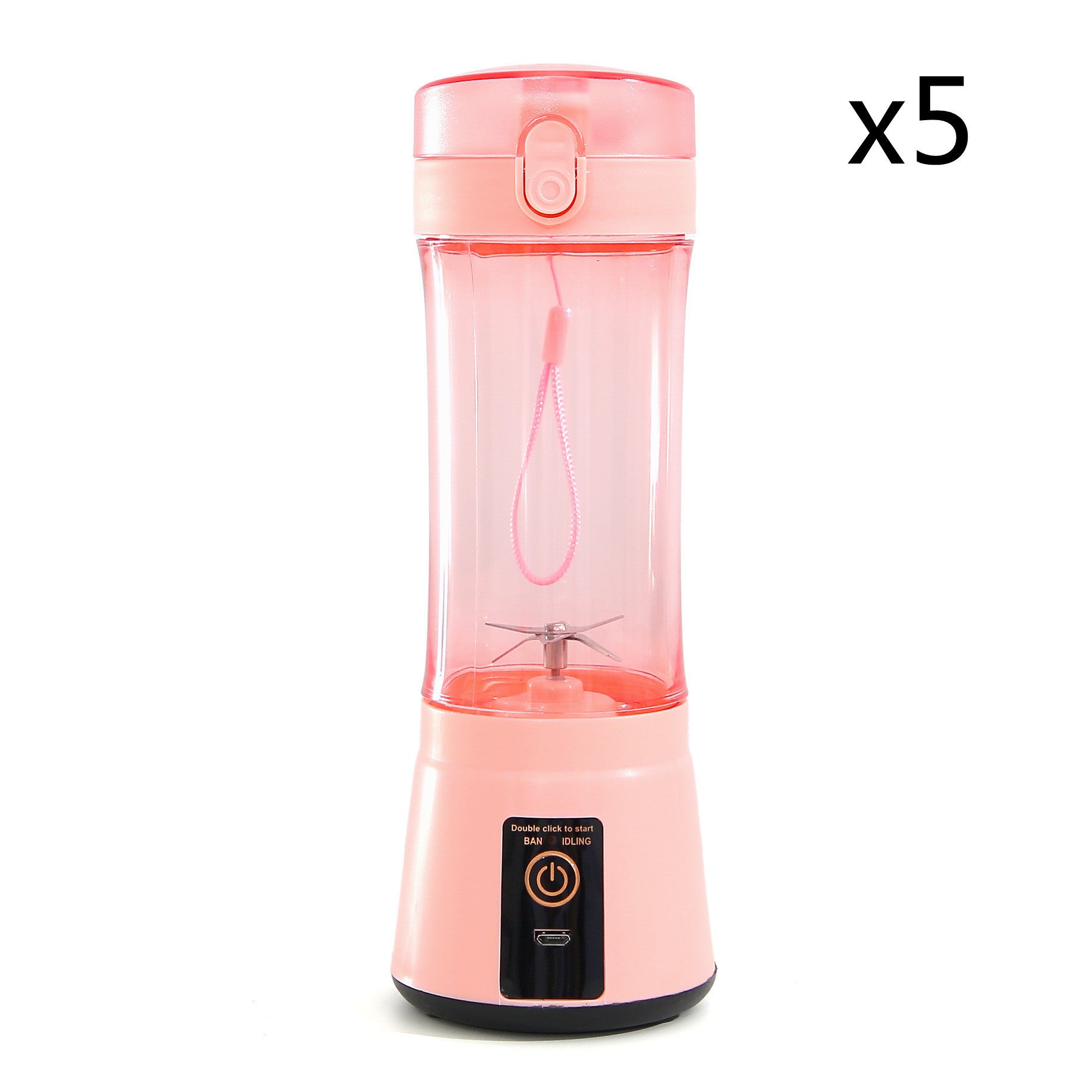 Wireless USB Rechargeable Portable Electric Fruit Juicer – Mini Multifunction Mixer & Summer Smoothie Blender Machine for Kitchen Supplies