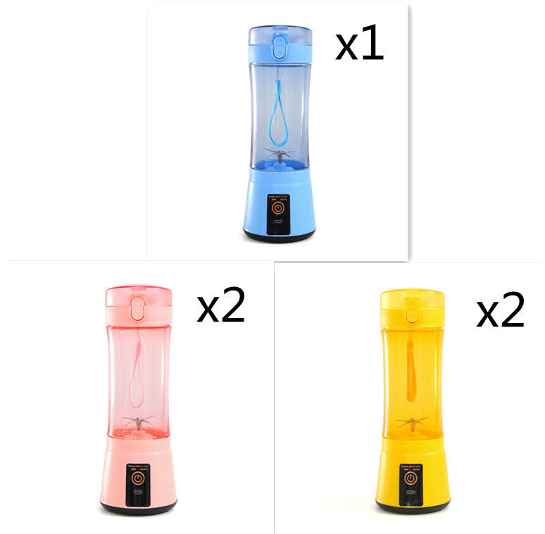 Wireless USB Rechargeable Portable Electric Fruit Juicer – Mini Multifunction Mixer & Summer Smoothie Blender Machine for Kitchen Supplies