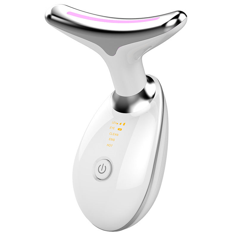 EMS Thermal Neck Lifting and Tighten Massager – Electric Microcurrent Wrinkle Remover