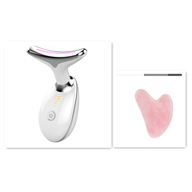 EMS Thermal Neck Lifting and Tighten Massager – Electric Microcurrent Wrinkle Remover