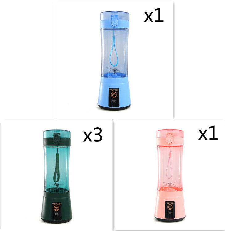 Wireless USB Rechargeable Portable Electric Fruit Juicer – Mini Multifunction Mixer & Summer Smoothie Blender Machine for Kitchen Supplies