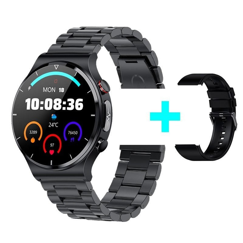 The New Smart Watch with Wireless Charging & ECG Monitoring – Advanced Health, Effortless Power