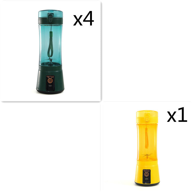 Wireless USB Rechargeable Portable Electric Fruit Juicer – Mini Multifunction Mixer & Summer Smoothie Blender Machine for Kitchen Supplies