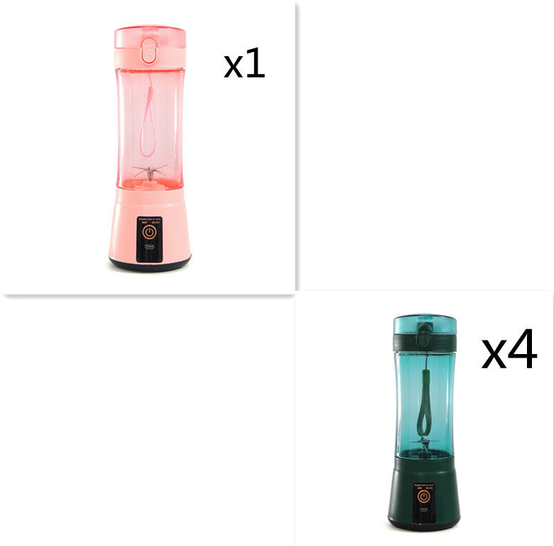 Wireless USB Rechargeable Portable Electric Fruit Juicer – Mini Multifunction Mixer & Summer Smoothie Blender Machine for Kitchen Supplies