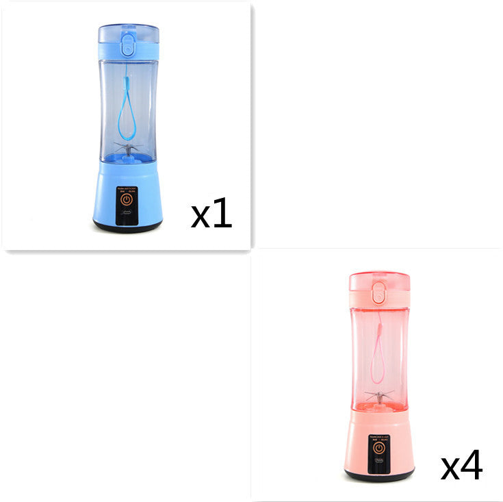 Wireless USB Rechargeable Portable Electric Fruit Juicer – Mini Multifunction Mixer & Summer Smoothie Blender Machine for Kitchen Supplies