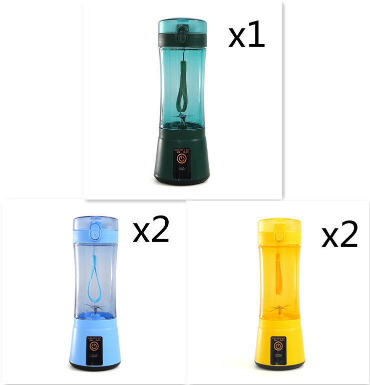 Wireless USB Rechargeable Portable Electric Fruit Juicer – Mini Multifunction Mixer & Summer Smoothie Blender Machine for Kitchen Supplies
