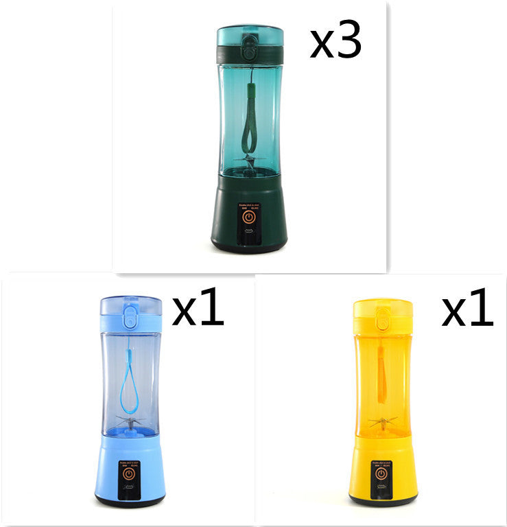 Wireless USB Rechargeable Portable Electric Fruit Juicer – Mini Multifunction Mixer & Summer Smoothie Blender Machine for Kitchen Supplies