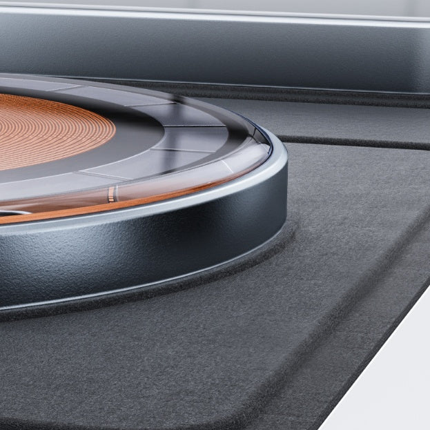 Transparent 3 in 1 Magnetic Folding Wireless Charger Station – Fast Charging for iPhone, iWatch & AirPods
