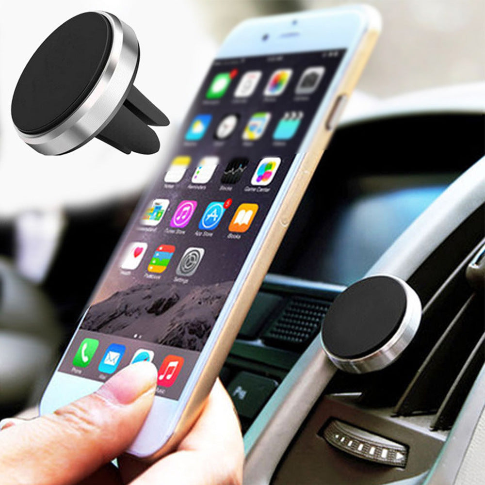Rotating Car Magnetic Phone Holder – Strong 360° Car Mount for Any Smartphone