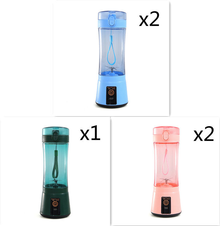 Wireless USB Rechargeable Portable Electric Fruit Juicer – Mini Multifunction Mixer & Summer Smoothie Blender Machine for Kitchen Supplies