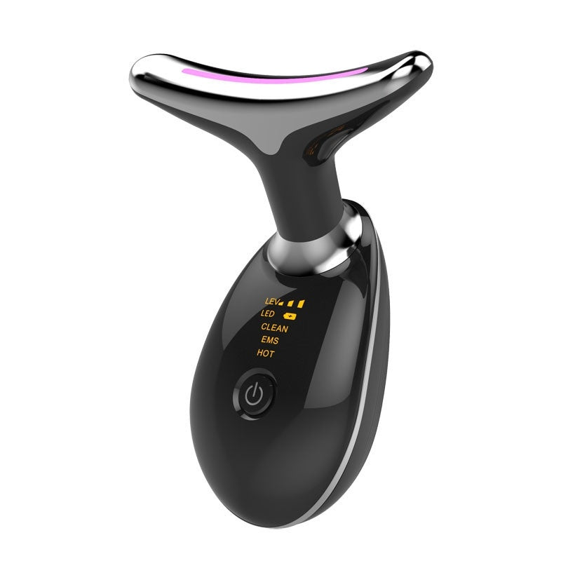 EMS Thermal Neck Lifting and Tighten Massager – Electric Microcurrent Wrinkle Remover
