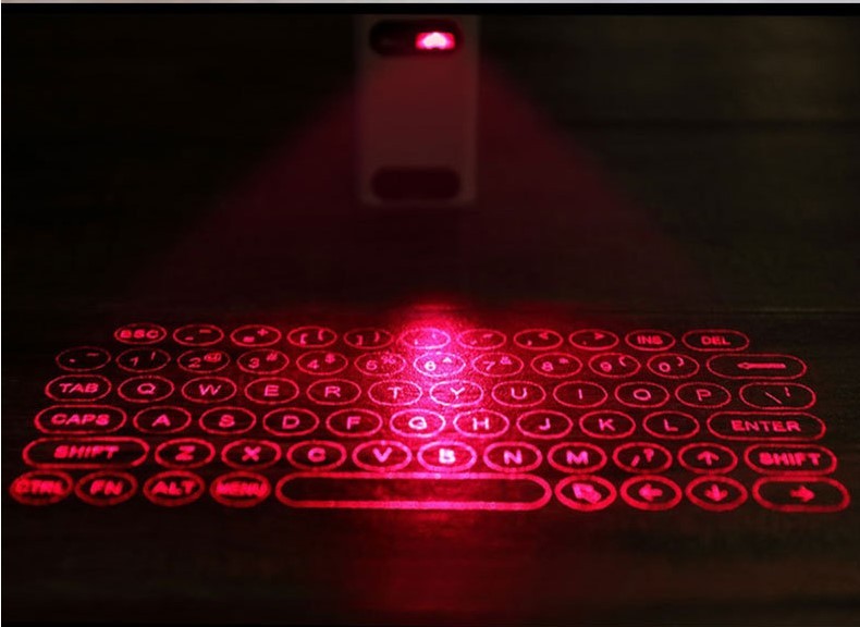LEING FST Virtual Laser Keyboard | Bluetooth Wireless Projector & Mouse Function for Phone, Computer, Pad