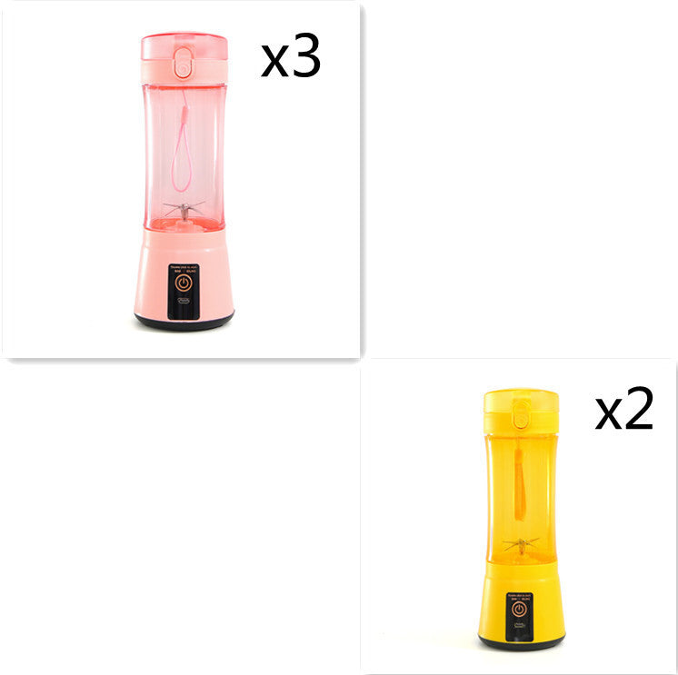 Wireless USB Rechargeable Portable Electric Fruit Juicer – Mini Multifunction Mixer & Summer Smoothie Blender Machine for Kitchen Supplies