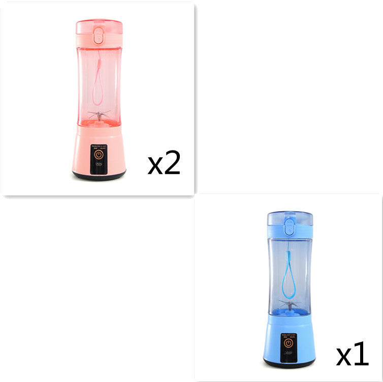 Wireless USB Rechargeable Portable Electric Fruit Juicer – Mini Multifunction Mixer & Summer Smoothie Blender Machine for Kitchen Supplies