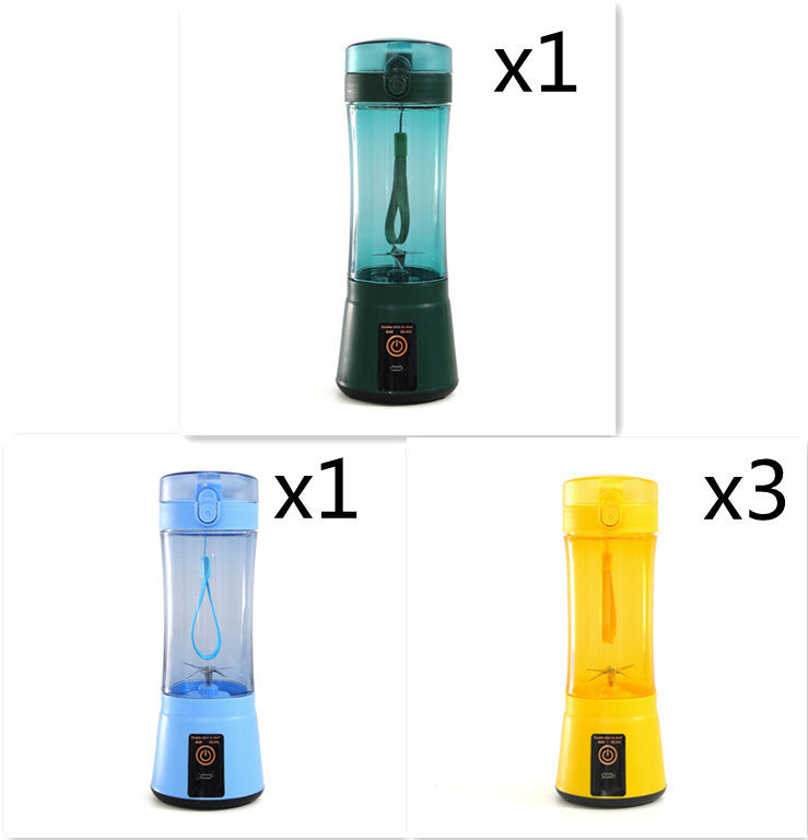 Wireless USB Rechargeable Portable Electric Fruit Juicer – Mini Multifunction Mixer & Summer Smoothie Blender Machine for Kitchen Supplies