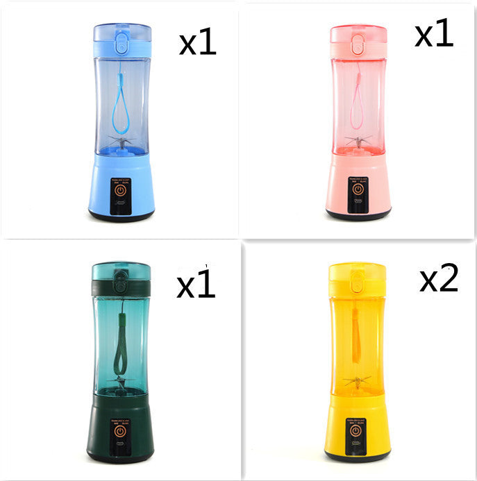 Wireless USB Rechargeable Portable Electric Fruit Juicer – Mini Multifunction Mixer & Summer Smoothie Blender Machine for Kitchen Supplies