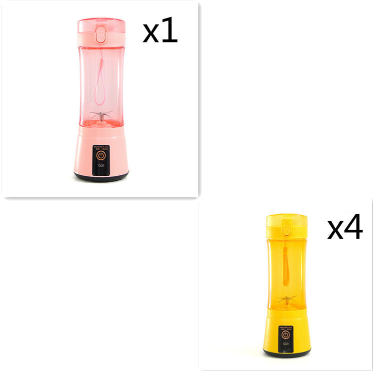 Wireless USB Rechargeable Portable Electric Fruit Juicer – Mini Multifunction Mixer & Summer Smoothie Blender Machine for Kitchen Supplies