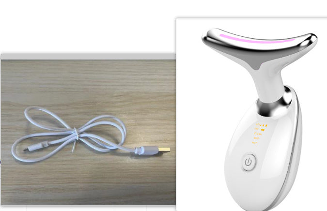 EMS Thermal Neck Lifting and Tighten Massager – Electric Microcurrent Wrinkle Remover