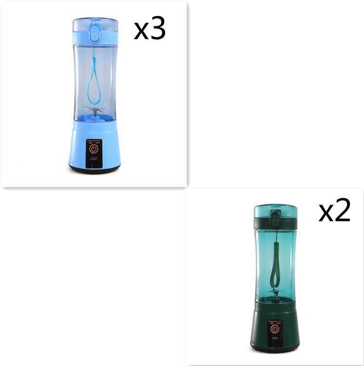 Wireless USB Rechargeable Portable Electric Fruit Juicer – Mini Multifunction Mixer & Summer Smoothie Blender Machine for Kitchen Supplies
