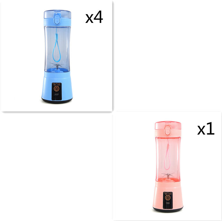 Wireless USB Rechargeable Portable Electric Fruit Juicer – Mini Multifunction Mixer & Summer Smoothie Blender Machine for Kitchen Supplies