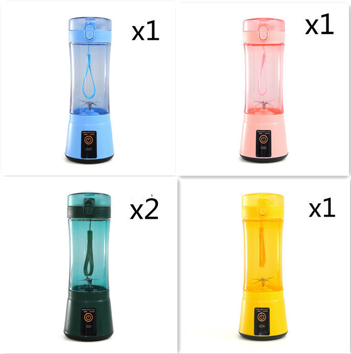 Wireless USB Rechargeable Portable Electric Fruit Juicer – Mini Multifunction Mixer & Summer Smoothie Blender Machine for Kitchen Supplies