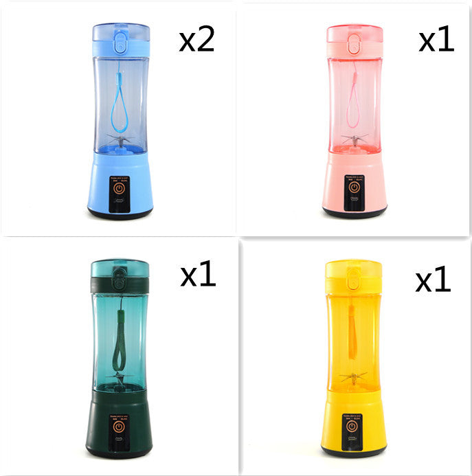 Wireless USB Rechargeable Portable Electric Fruit Juicer – Mini Multifunction Mixer & Summer Smoothie Blender Machine for Kitchen Supplies
