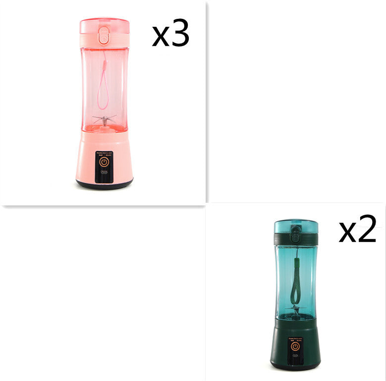 Wireless USB Rechargeable Portable Electric Fruit Juicer – Mini Multifunction Mixer & Summer Smoothie Blender Machine for Kitchen Supplies