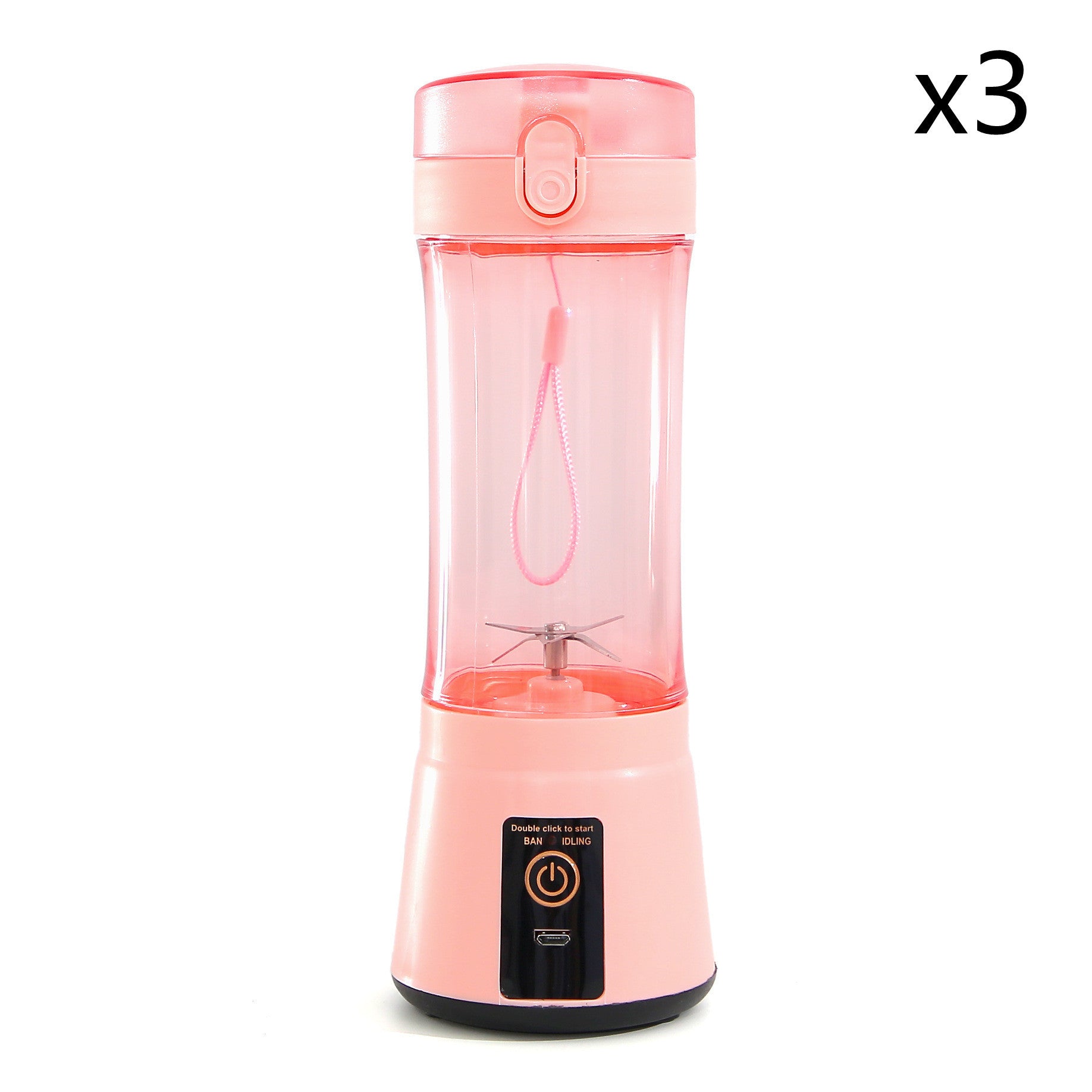 Wireless USB Rechargeable Portable Electric Fruit Juicer – Mini Multifunction Mixer & Summer Smoothie Blender Machine for Kitchen Supplies