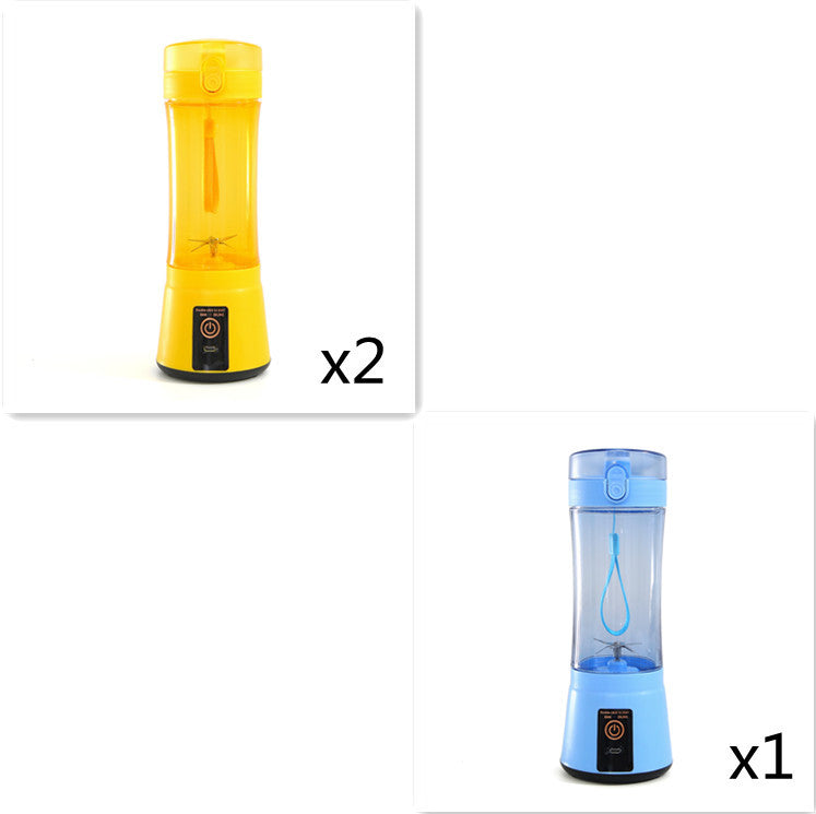 Wireless USB Rechargeable Portable Electric Fruit Juicer – Mini Multifunction Mixer & Summer Smoothie Blender Machine for Kitchen Supplies