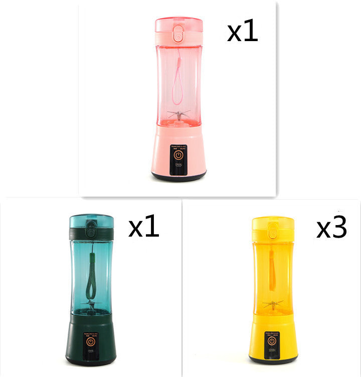 Wireless USB Rechargeable Portable Electric Fruit Juicer – Mini Multifunction Mixer & Summer Smoothie Blender Machine for Kitchen Supplies