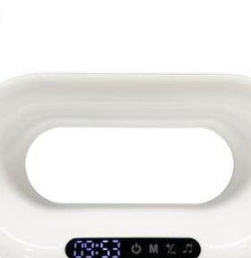 Smart Multi-Function 3 in 1 LED Night Light – RGB Desk Lamp, Wireless Charger & Alarm Clock with APP Control