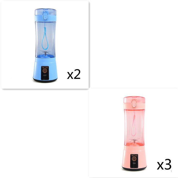Wireless USB Rechargeable Portable Electric Fruit Juicer – Mini Multifunction Mixer & Summer Smoothie Blender Machine for Kitchen Supplies