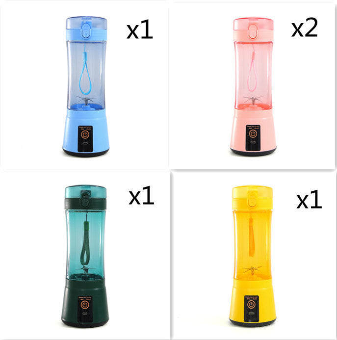 Wireless USB Rechargeable Portable Electric Fruit Juicer – Mini Multifunction Mixer & Summer Smoothie Blender Machine for Kitchen Supplies